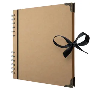 Scrapbook Album Brown Thick  Kraft Paper, Photo Album Scrapbook, Memory Book - Ideal for Your Scrapbooking Albums Art & Craft Projects