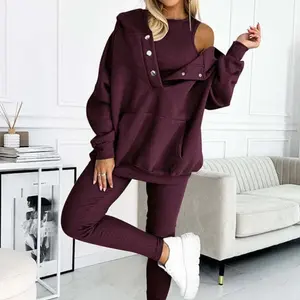 3-Piece Athleisure Set – Cozy Hoodie & More