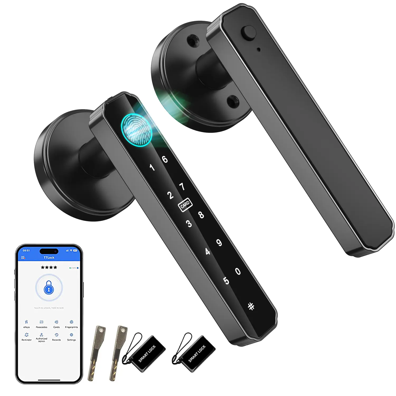 Matte Black(With TT Lock)