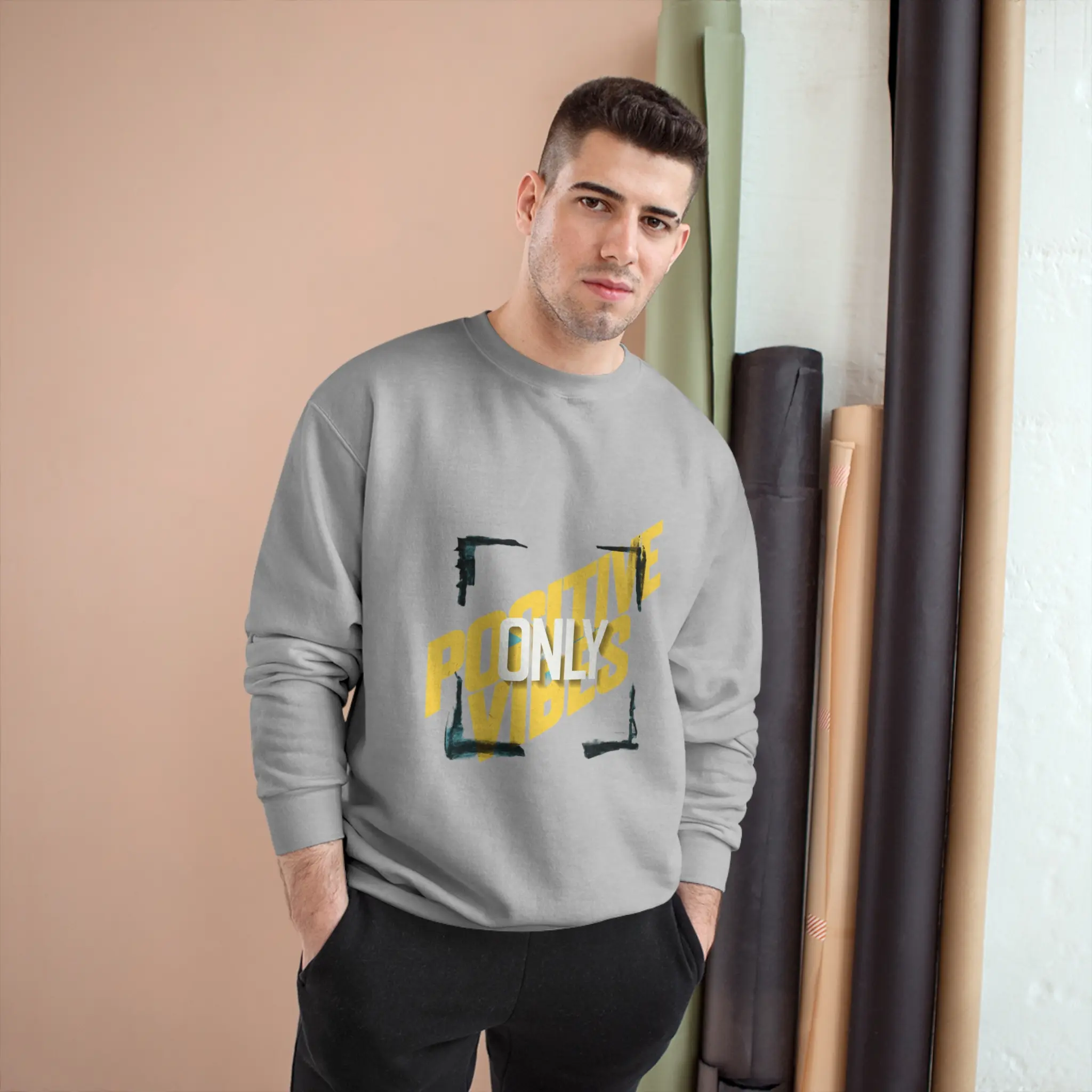 Champion Sweatshirt Crewneck Fabric