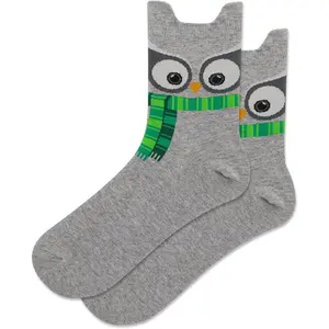 Hot Sox Womens Owl Anklet Socks