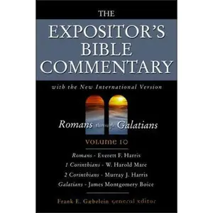 USED Book - The Expositor's Bible Commentary (Volume 10) - Romans through Galatians by Zondervan (Hardcover) - english