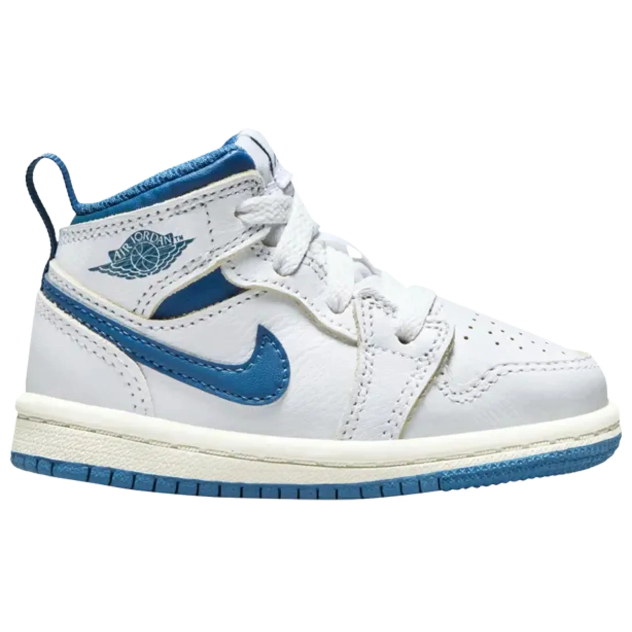 Nike Air Jordan 1 Mid SE Industrial Blue FN7537-141 Toddler Fashion Shoes New