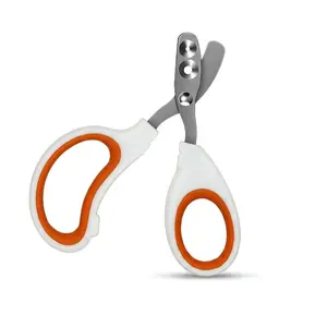 Pet Nail Clippers with Precision Double Hole Positioning, Professional Safety Grooming Scissors for Small Dogs and Cats