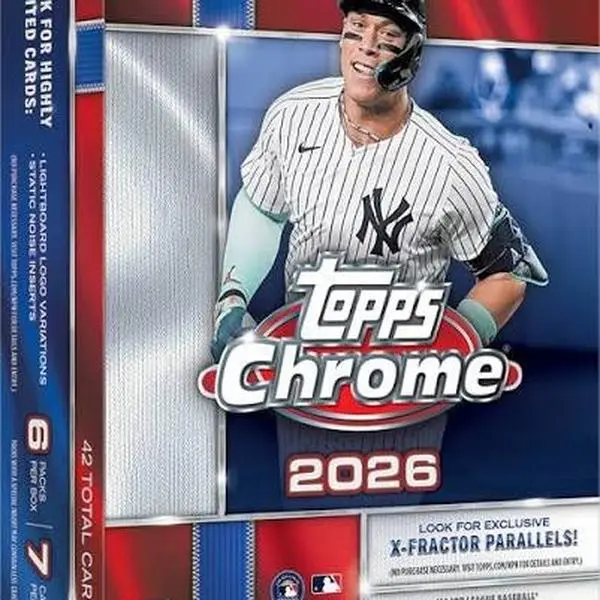 2025-2026 Topps Chrome Baseball Mega Box