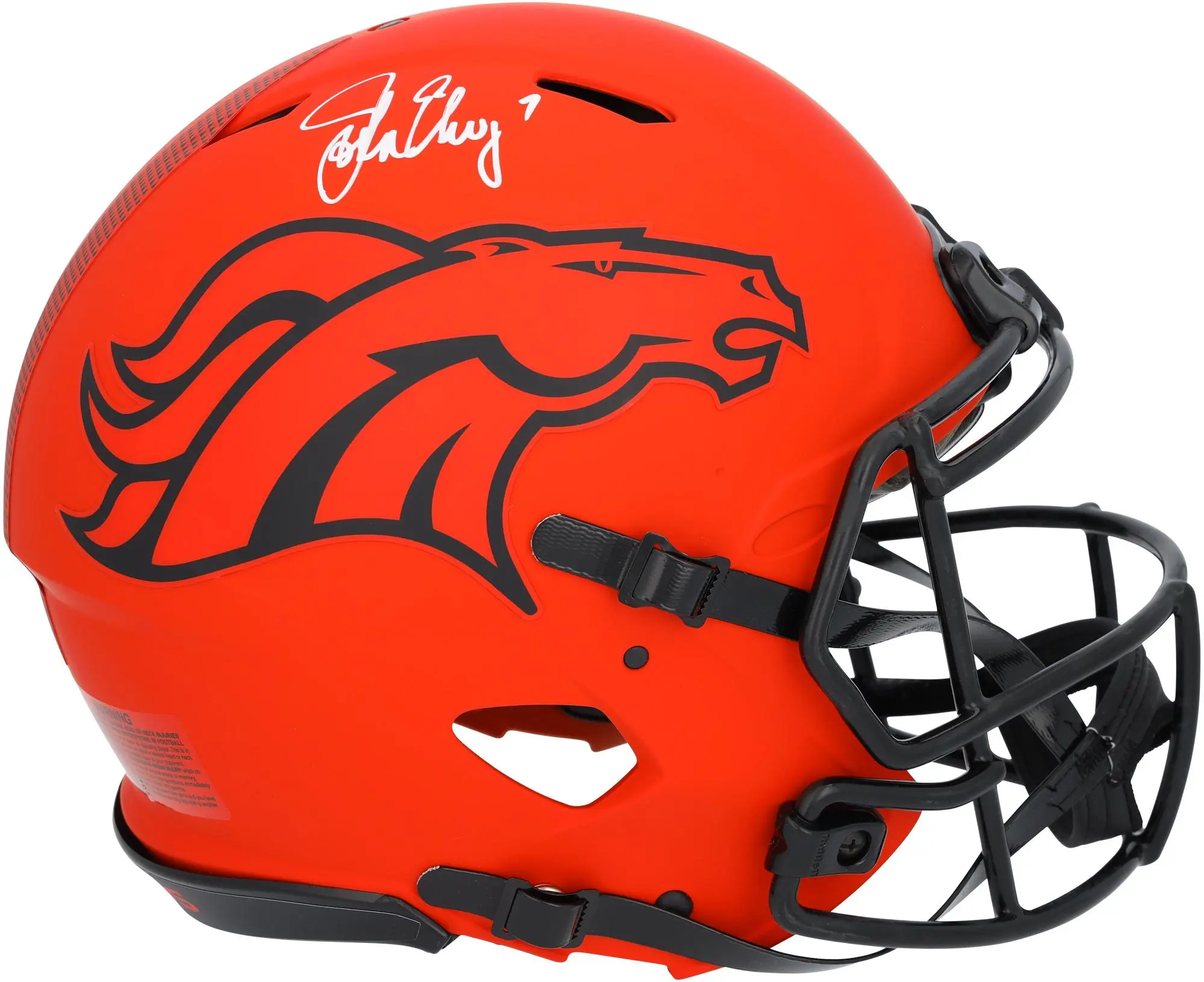 John Elway Denver Broncos Autographed Riddell Rave Speed Authentic Helmet - Fanatics Authentic Certified
