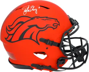John Elway Denver Broncos Autographed Riddell Rave Speed Authentic Helmet - Fanatics Authentic Certified
