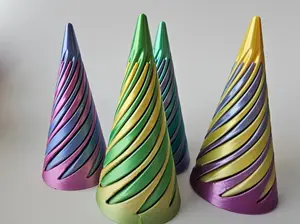 Swirl Cone Fidget Toy – Twisting Spiral Desk Fidget | Sensory Focus Tool for ADHD