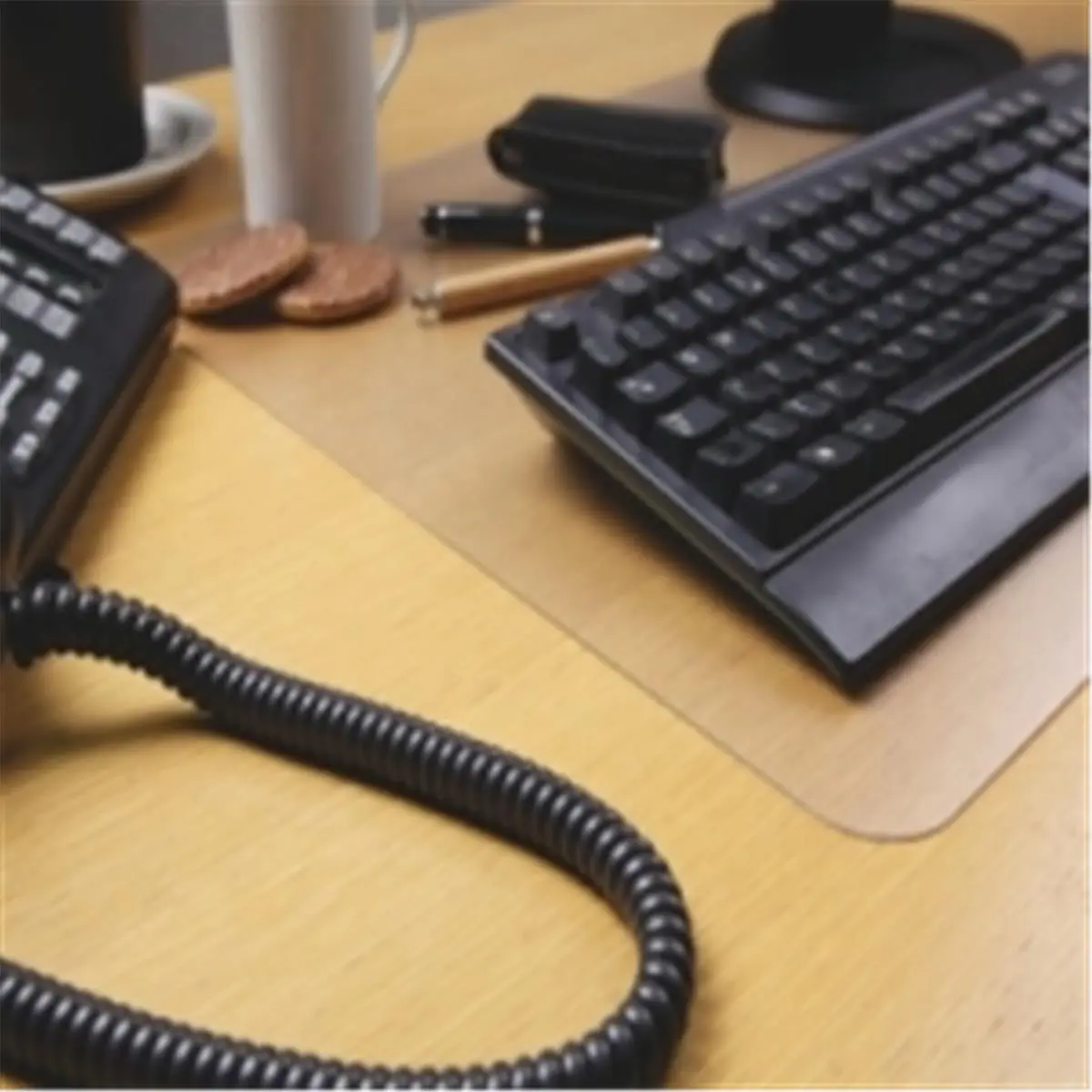 Floortex Anti-microbial Desk Pad, Desk Accessories, Desk Protector