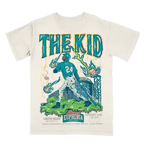 The Kid T-Shirt, Vintage Baseball Graphic Featuring Griffey Jr., Retro Tee for Sports Fans & Streetwear Collectors - KitchenEra