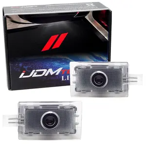 iJDMTOY Red//Slash Full LED Projection Under Side Door Courtesy Lights, Footwell Lights, For Dodge Charger Challenger Dart Stratus Magnum Avenger