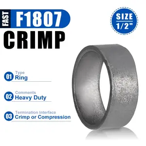 PEX Copper Rings 1/2" (100) in Bottle