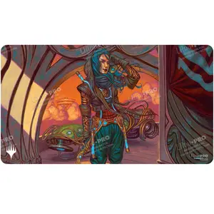 Aetherdrift Sita Varma, Masked Racer Playmat for Magic: The Gathering