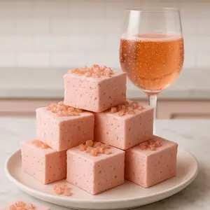 Rose Gold Rosé Marshmallows (set of 12)