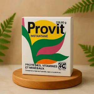 Provit Supplements Vitamin Instantané 226,80 g Proteines Vitamines et Minéraux 4C