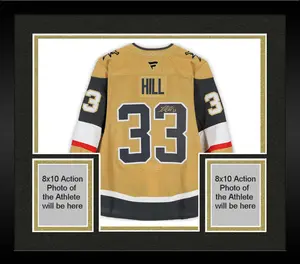 Framed Adin Hill Vegas Golden Knights Autographed Gold Pro Jersey - Fanatics Authentic Certified