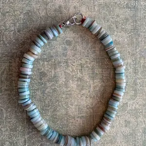 Heishi Bead Clasp Bracelet - Handcrafted Multicolor Beaded Jewelry for Women or men