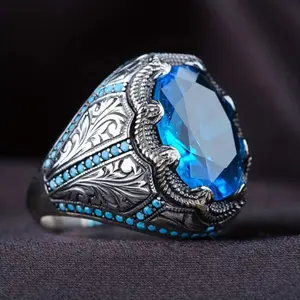 Men's rings, Vintage style, Punk, suitable for parties, engagement rings, wedding rings, birthday jewelry gifts for relatives