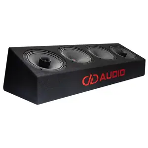 600W RMS Dual 2-Ohm LE-VO-MX208.4 Voice Optimized 8" Loaded Plank DD Audio