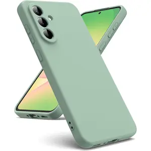 Liquid Silicone Phone Case, Shockproof Protective Bumper Shell, Soft Rubber Shell Phone Cover for Samsung Galaxy A16, A26, A36, A56, A15, A25, A35, A55, A05, A05S, Casing, Lightweight Shockproof Cover