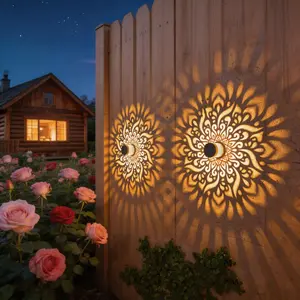 2Pcs Solar Outdoor Garden Lights, IP65 Splash-Resistant, Waterproof Landscape Lighting, Ideal for Home Garden Landscaping, Stair & Deck Lighting, Walkways, Perfect for Festive Ambiance for Halloween, Christmas, Birthday Parties, and Holiday C