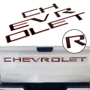 Vinyl Letters Inset Decals fit  Silverado