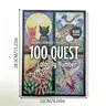 50-100 Quest Numbered Color by Number, All Age Coloring Book, Art Craft Supplies,  Painting Paper, Drawing & Coloring Activity Book, Valentine's Day gift