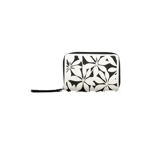 Desigual White Polyurethane Wallet