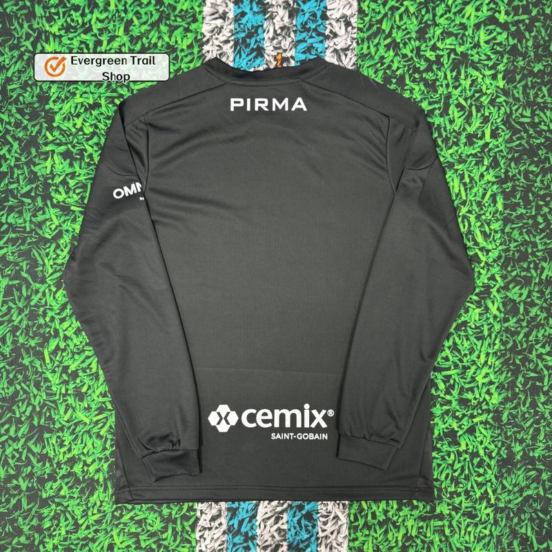 2526 Cruz Azul Third Away Black Long sleeves Soccer Jersey Ligamx