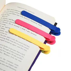 3Pcs Automatic Bookmark, Silicone Smart Book Marks for Reading Women, Men, Kids,Cute Unique Book Markers Bookmark Clip Reading Accessories Gifts for Book Lovers