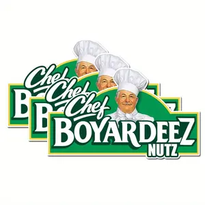 (3pcs) Chef Boyardeez Nuts Sticker Vinyl Bumper Sticker Decal Waterproof 5"