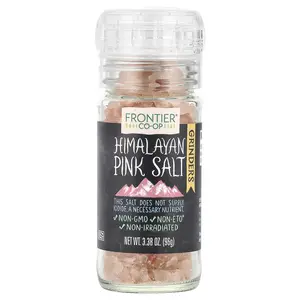 Frontier Co-op Himalayan Pink Salt, Grinders, 3.38 oz (96 g)