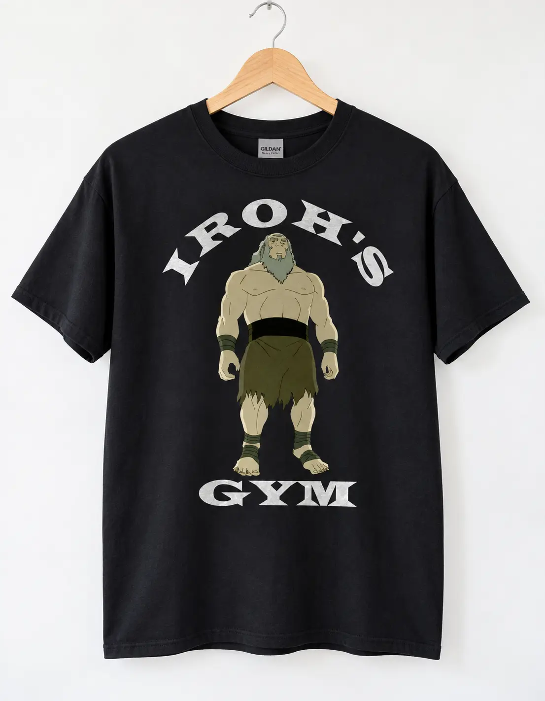 Avatar Iroh Gym Avatar Shirt, avatar the last airbender uncle iroh shirt, iroh gym workout shirt, avatar the last airbender show, ATLA