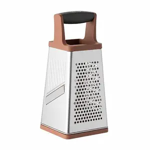 BergHoff Leo 4-Sided Box Grater - Pink & Grey