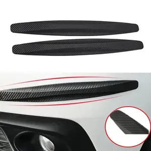 2 Pcs Car Bumper Protector Strip Guard Corner Protection Strips Scratch Protector Styling Mouldings Anti-collision Exterior Parts