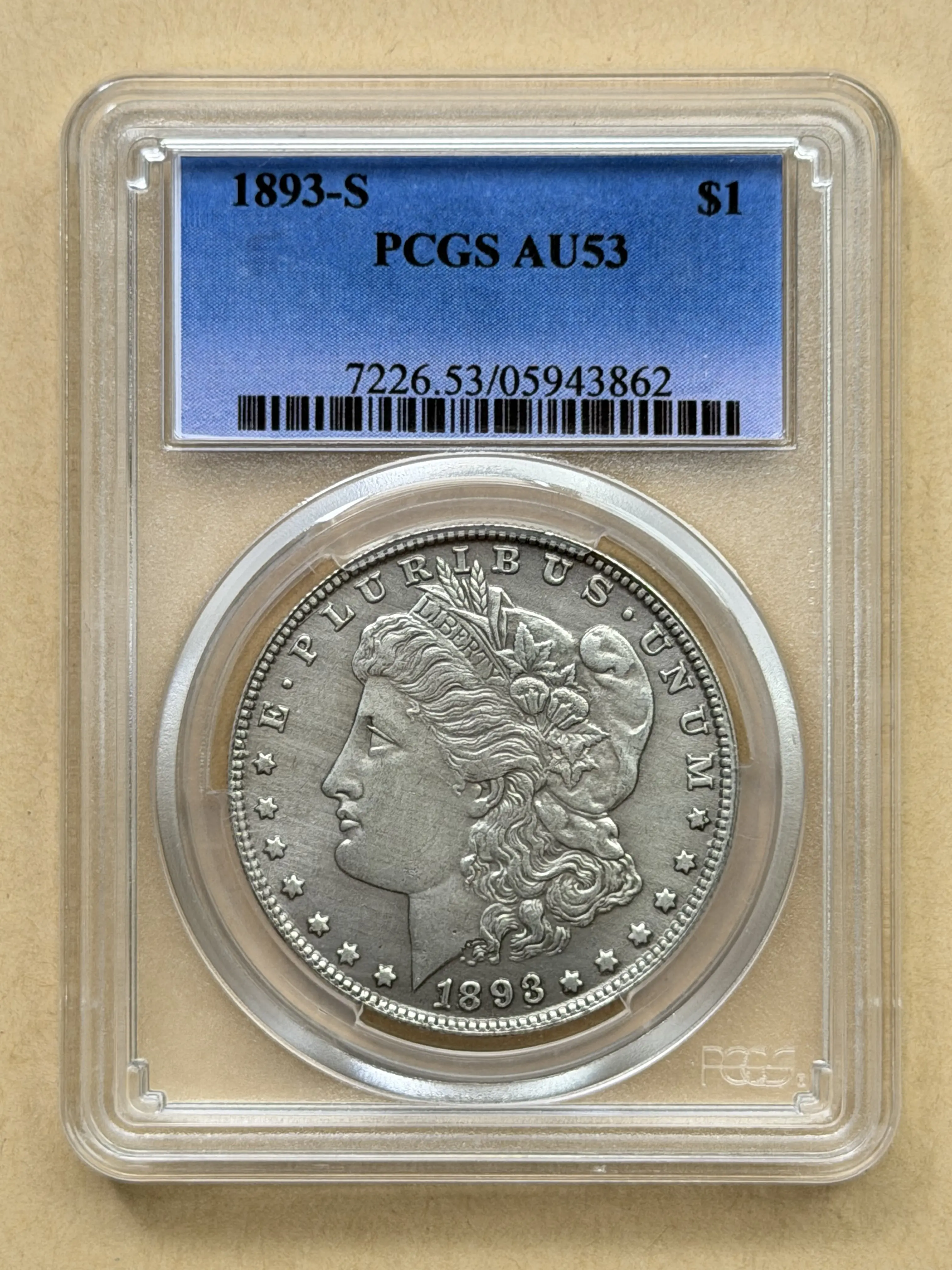 1888-S Morgan Silver Masterpiece | Historic SanFrancisco Treasure Encapsulated In OfficialPCGS Protective Slab Case