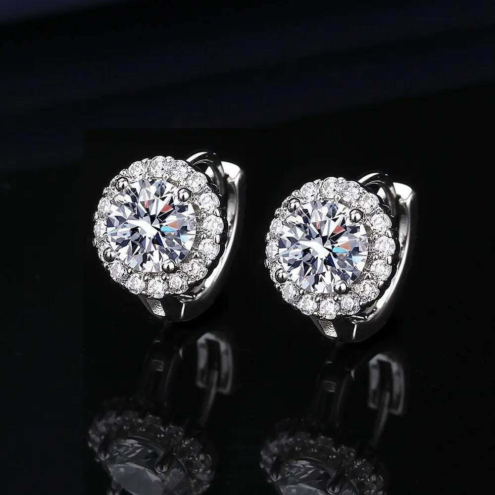 ED47 Round Earrings [1 Carat]