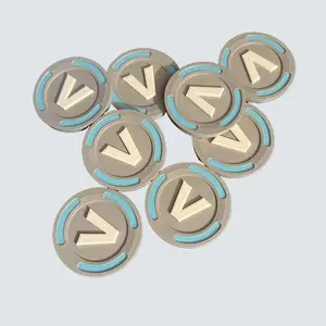 10 Pack Vbuck Inspired Fort Tokens Physical Collectible Figure High Quality 3D Multicolor Print