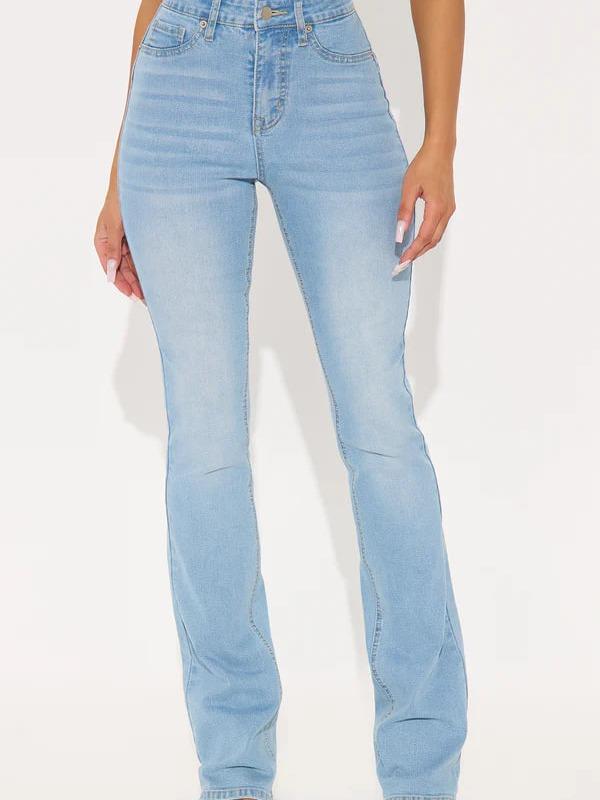 Tall Mesa Booty Lifting Stretch Bootcut Jeans - Light Wash