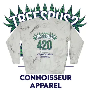 420 Connoisseur Color Blast Sweatshirt - TREESRUS Streetwear