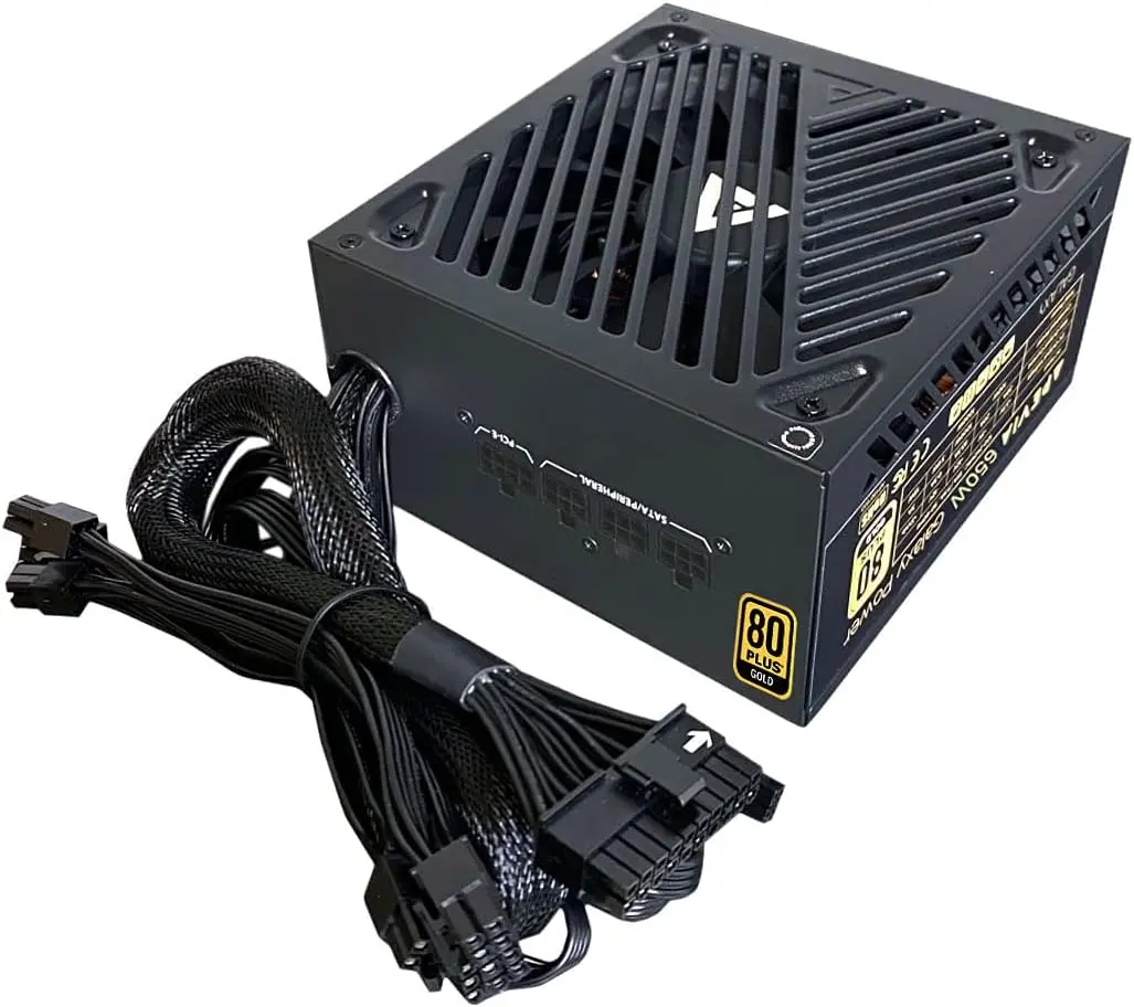 ATX-GX650W Galaxy 650W 80+ Gold Certified Active PFC ATX Semi-Modular Quiet Gaming Power Supply