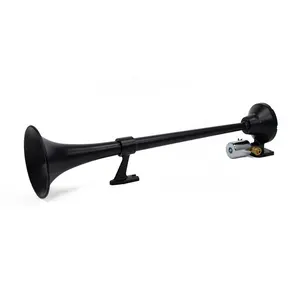 Mini-Tug Air Horn | 12-Volt DC | Vehicle Mounted Horn | Pre-Installed Electric Air Valve