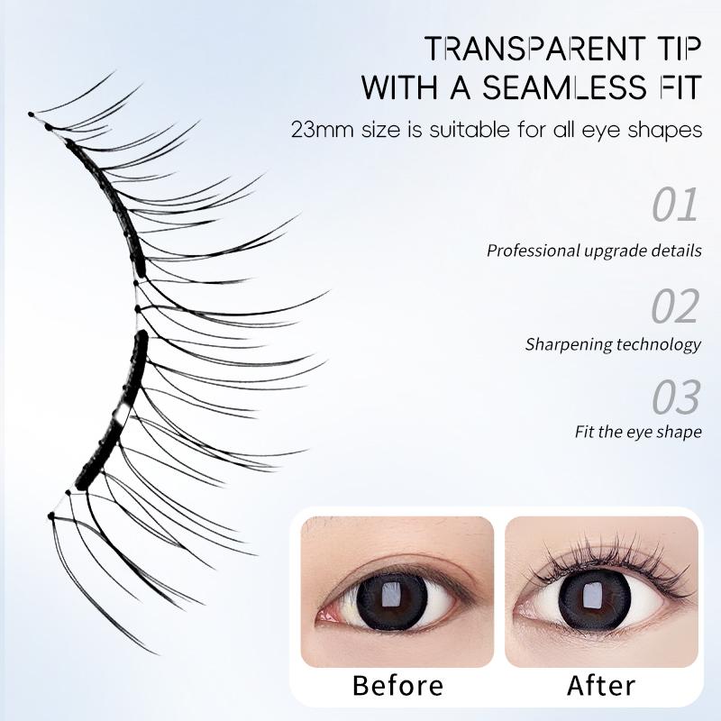 Soft Magnetic Eyelashes All-in-One Box,Magnetic EyelashExtensions, Waterproof, Reusable, Glue-FreeEyeliner-Free Makeup Cosmetic long lasting lashes Christmas Eve gifts Holiday