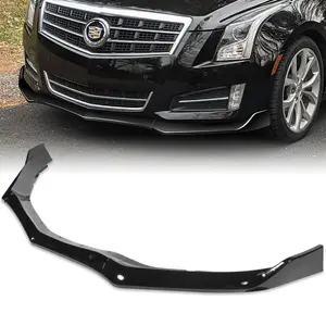 GT-Style Front Bumper Lip Body Kit Spoiler Compatible with 2013 - 2014 Cadillac ATS Bumper