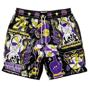 Mamba Madness - Shorts - Black | Breathable Basketball Shorts for Gym & Training, Lightweight & Comfortable