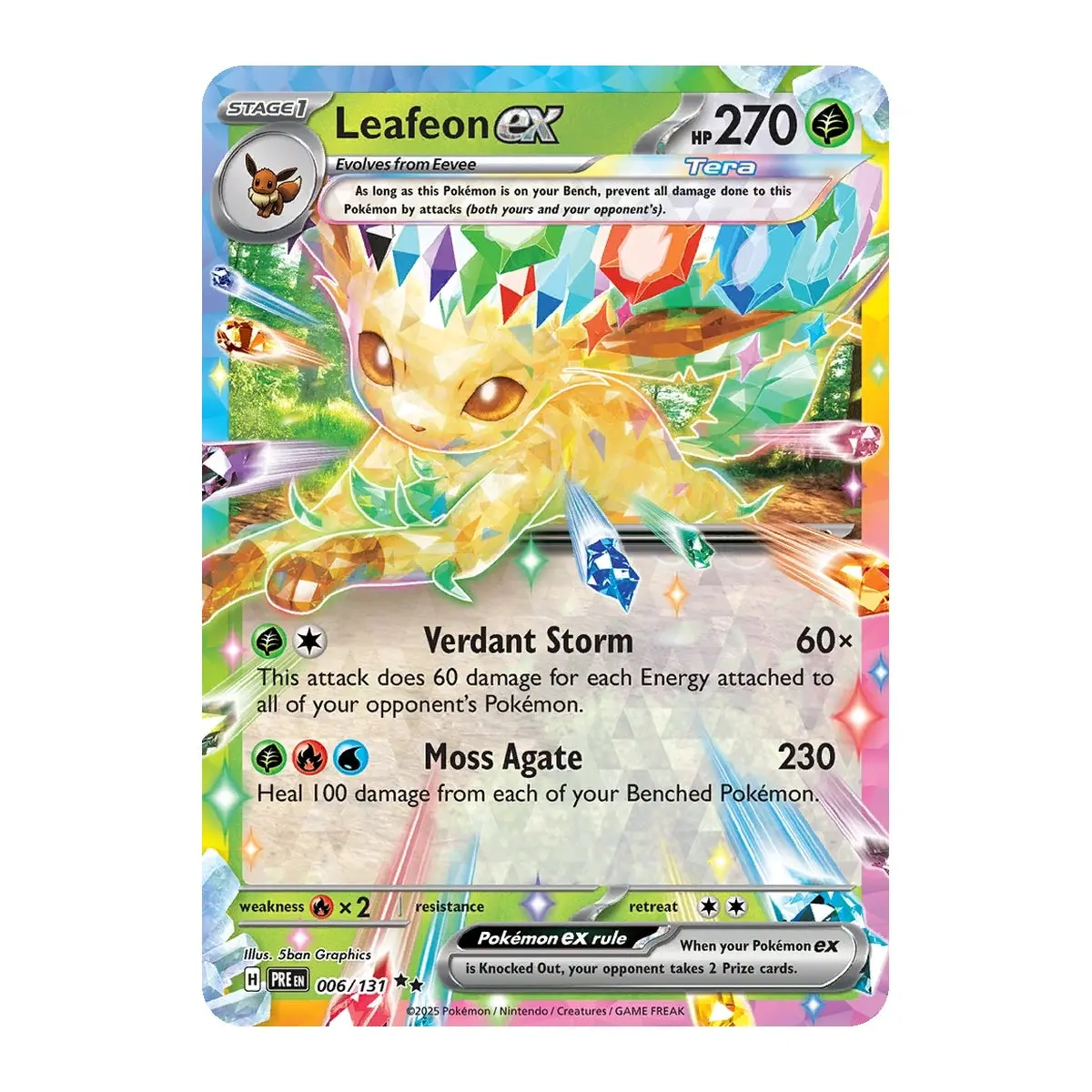 Leafeon ex - 006/131