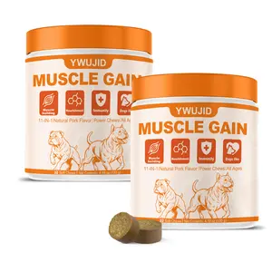 YWUJID Nutritional Power Chews for Dogs | High Protein + Amino Acids | For Energy and Daily Routine