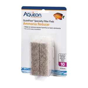 Aqueon Replacement Ammonia Reducer Filter Pads 4 pack