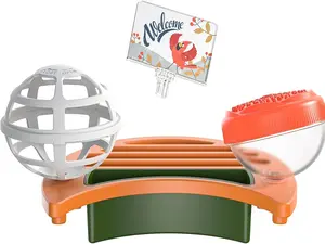 VINGUYS DIY Add-Ons for Bird Feeder Camera, Including Suet Ball, Mini Hummingbird Feeder, Welcome Card, Ideal Gift