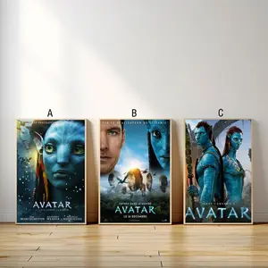 Avatar Movie Poster, Canvas Print, Wall Art Canvas Painting Living Room Bedroom Docor,Fan Gift